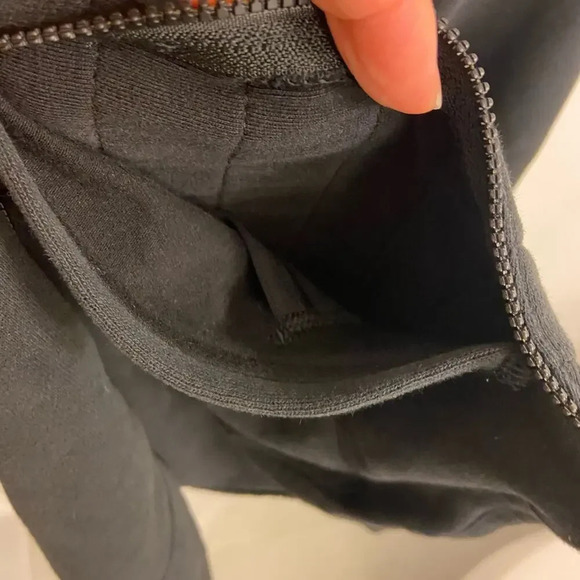Lululemon Fleece Be True Crew Pullover Sweater Black Size 4 - Picture 7 of 9